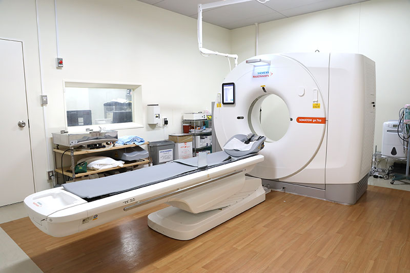 厚南セントヒル病院の放射線部CT